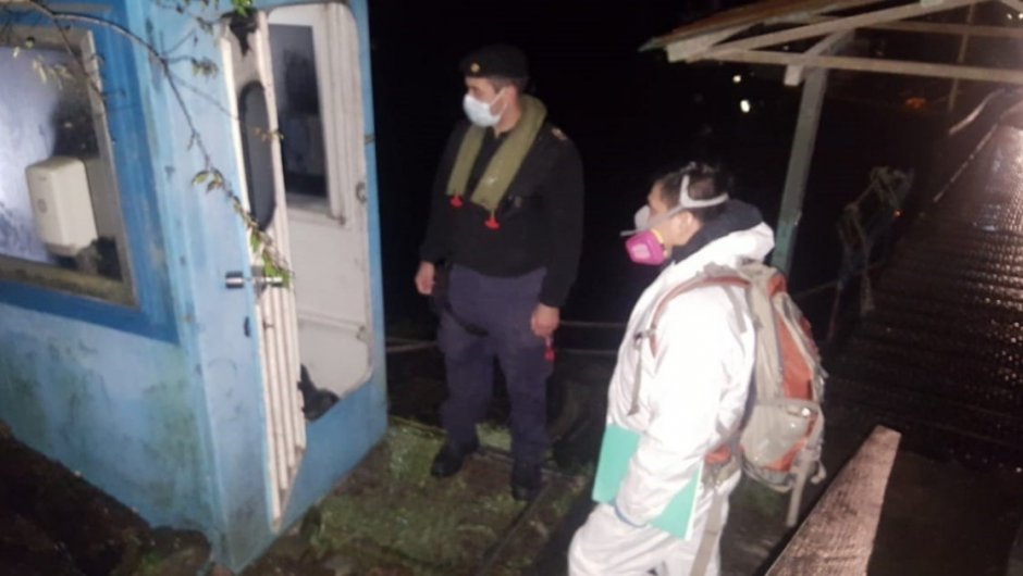 El hombre pasó 46 días trabajando sin las condiciones sanitarias mínimas. (Foto. @javierverdejop).