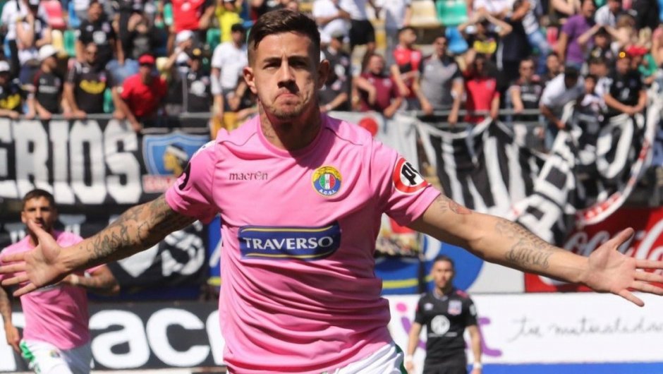 Rodrigo Holgado, delantero de Audax Italiano. (Foto: Agencia Uno).